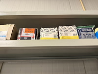 Ca. 78x verpakking ijzerwaren w.o. schroeven, spijkers, pluggen, w.o. woodies, spax, fis, kelfort - afbeelding 9 van  22