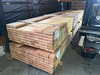 Ca. 79x douglas balken geschaafd, 40x90mm, lengte 430cm - afbeelding 2 van  3