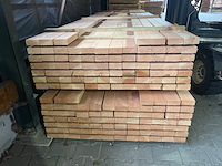 Ca. 79x douglas balken geschaafd, 40x90mm, lengte 430cm - afbeelding 3 van  3