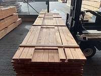 Ca. 79x douglas balken geschaafd, 40x90mm, lengte 430cm