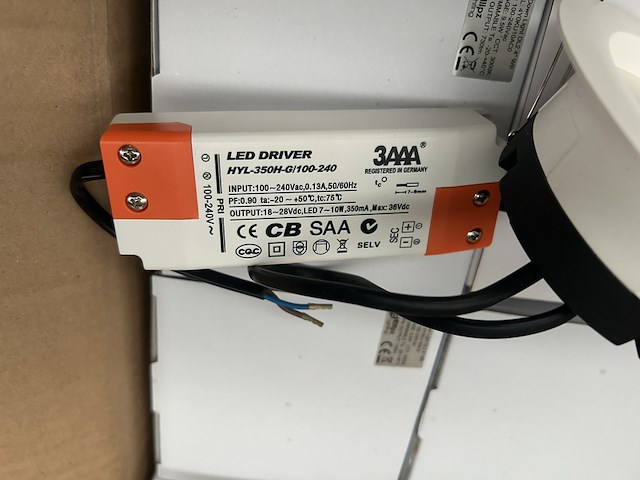 Ca. 79x led paneel inbouw met led driver ellipz lighting - afbeelding 3 van  6