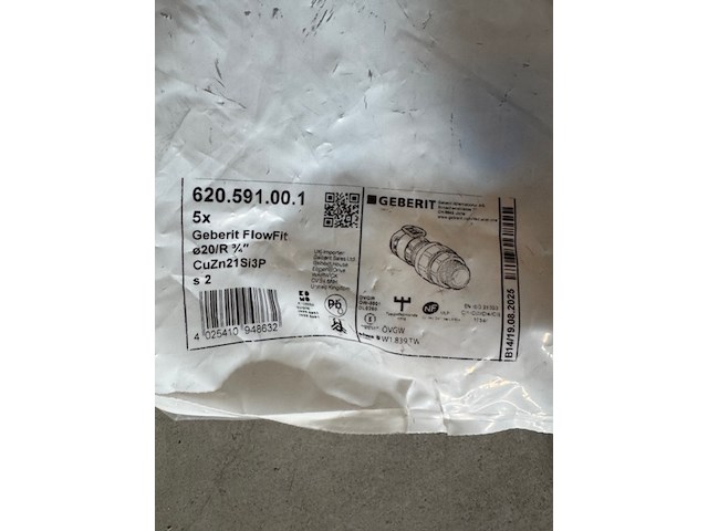 Ca. 79x perskoppelingen geberit, flowfit - afbeelding 3 van  8
