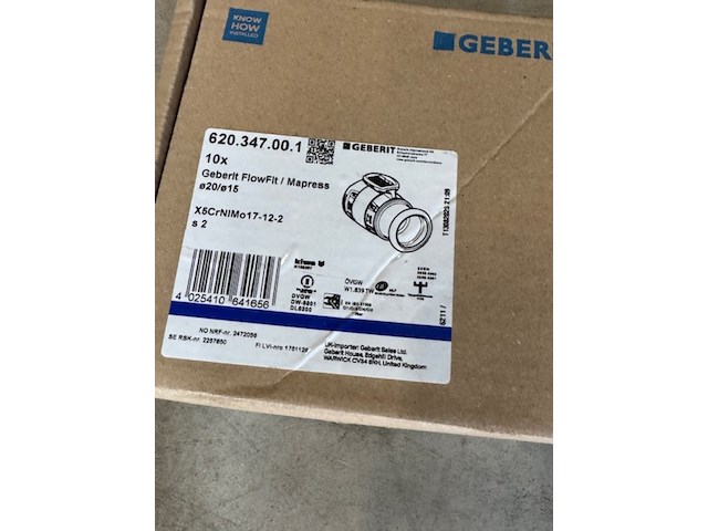 Ca. 79x perskoppelingen geberit, flowfit - afbeelding 8 van  8