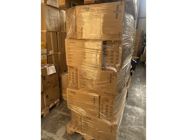 Ca. 80000x mondkapje akzenta, wit - afbeelding 1 van  5