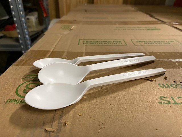Ca. 8000x eco products lepels - afbeelding 6 van  7