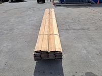 Ca. 80x bankirai hard hout, rabat, old stock - afbeelding 2 van  4