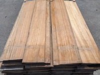 Ca. 80x bankirai hard hout, rabat, old stock - afbeelding 4 van  4