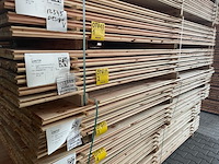 Ca. 80x douglas design- triple- deens profiel, 18x142mm, lengte 300cm - afbeelding 4 van  4