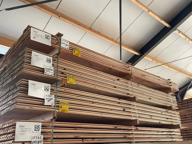 Ca. 80x douglas design- triple- deens profiel, 18x142mm, lengte 300cm - afbeelding 4 van  4