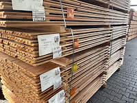 Ca. 80x douglas design- triple- deens profiel, 18x142mm, lengte 300cm - afbeelding 4 van  4