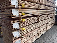 Ca. 80x douglas design- triple- deens profiel, 18x142mm, lengte 500cm - afbeelding 4 van  4