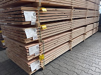 Ca. 80x douglas design- triple- deens profiel, 18x142mm, lengte 500cm - afbeelding 4 van  4