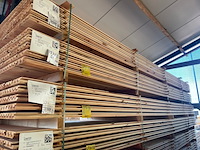 Ca. 80x douglas design- triple- deens profiel, 18x142mm, lengte 500cm - afbeelding 4 van  4