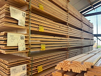 Ca. 80x douglas design- triple- deens profiel, 18x142mm, lengte 500cm - afbeelding 4 van  4