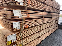Ca. 80x douglas design- triple- deens profiel, 18x142mm, lengte 500cm - afbeelding 4 van  4