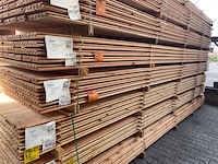Ca. 80x douglas design- triple- deens profiel, 18x142mm, lengte 500cm - afbeelding 4 van  4