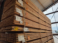 Ca. 80x douglas design- triple- deens profiel, 18x142mm, lengte 500cm - afbeelding 4 van  4
