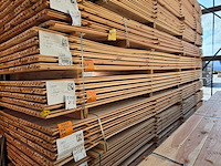 Ca. 80x douglas design- triple- deens profiel, 18x142mm, lengte 500cm - afbeelding 4 van  4
