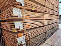 Ca. 80x douglas design- triple- deens profiel, 18x142mm, lengte 500cm - afbeelding 4 van  4