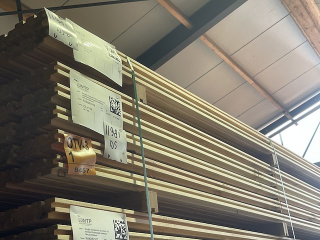 Ca. 80x douglas design- triple- deens profiel, 22x142mm, lengte 300cm - afbeelding 4 van  4