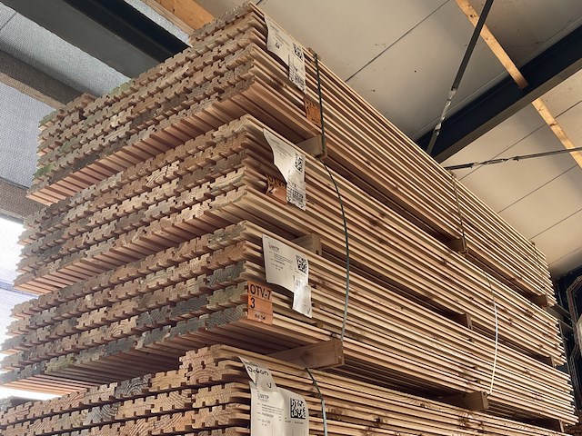 Ca. 80x douglas design- triple- deens profiel, 22x142mm, lengte 300cm - afbeelding 4 van  4