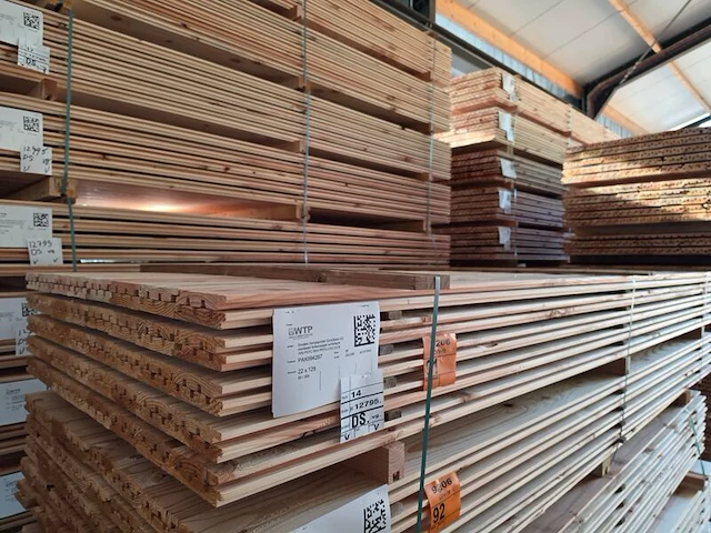 Ca. 80x douglas design- triple- deens profiel, 22x142mm, lengte 300cm - afbeelding 4 van  4