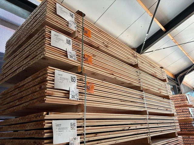 Ca. 80x douglas design- triple- deens profiel, 22x142mm, lengte 300cm - afbeelding 5 van  5