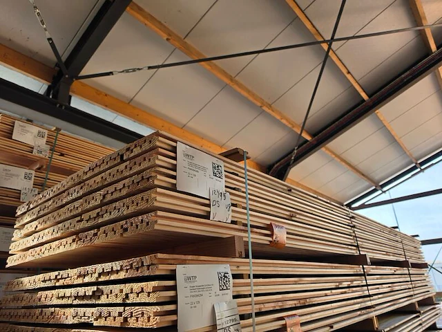 Ca. 80x douglas design- triple- deens profiel, 22x142mm, lengte 400cm - afbeelding 4 van  4