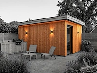 Ca. 80x douglas design- triple- deens profiel, 22x142mm, lengte 400cm