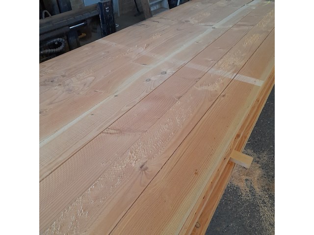 Ca. 80x douglas plank, 3,2 x 12,5 x 400 cm - afbeelding 3 van  6
