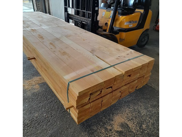Ca. 80x douglas plank, 3,2 x 12,5 x 400 cm - afbeelding 4 van  6
