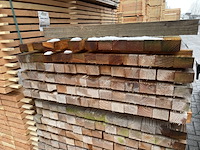 Ca. 80x douglas regels fijnbezaagd, 50x75mm, lengte 400cm - afbeelding 3 van  3