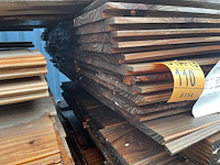 Ca. 80x douglas wisselsponning, 18x190mm, lengte 400cm - afbeelding 3 van  3