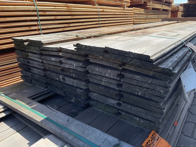 Ca. 80x douglas wisselsponning, 18x190mm, lengte 500cm - afbeelding 3 van  3