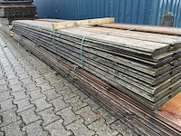 Ca. 80x douglas wisselsponning/halfhoutsrabat, 18x190mm, lengte 500cm - afbeelding 2 van  3