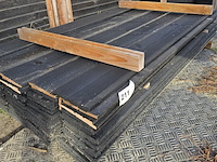 Ca. 80x douglas zweeds rabat zwart gecoat, 24×170mm, lengte 180cm (b keuze) - afbeelding 1 van  1