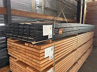 Ca. 80x grenen acoustic design profiel, 22x142mm, lengte 450cm - afbeelding 3 van  3