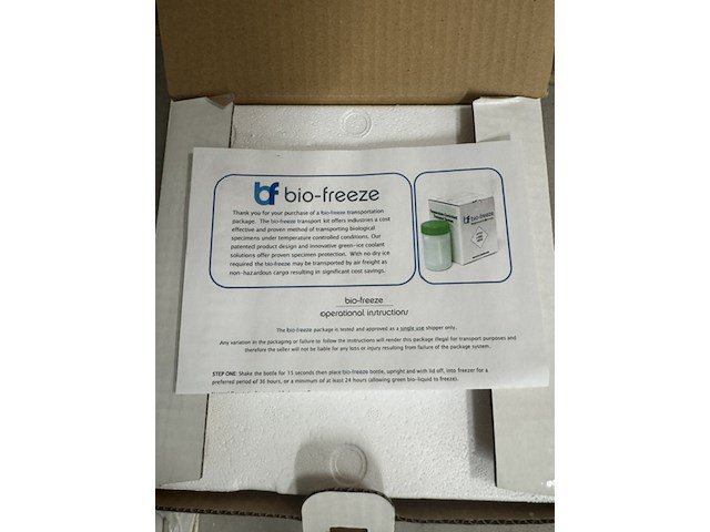 Ca. 80x koelverpakking, biobottle, bio-freeze - afbeelding 3 van  3