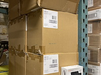 Ca. 80x verpakkingen a 40 stuks catering lepels, zwart / zilver - afbeelding 1 van  3