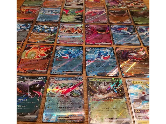 Ca. 80x verzameling japanse pokémon kaarten. - afbeelding 1 van  5