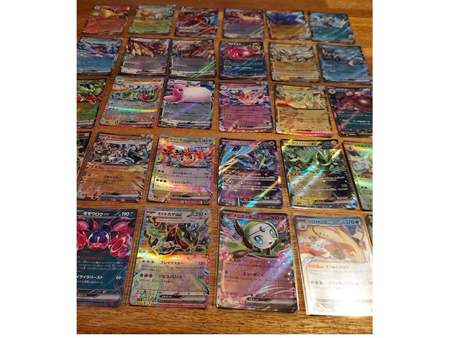 Ca. 80x verzameling japanse pokémon kaarten. - afbeelding 2 van  5