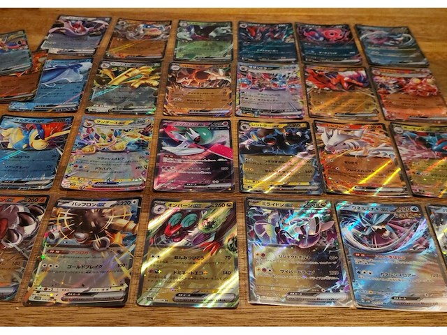 Ca. 80x verzameling japanse pokémon kaarten. - afbeelding 4 van  5