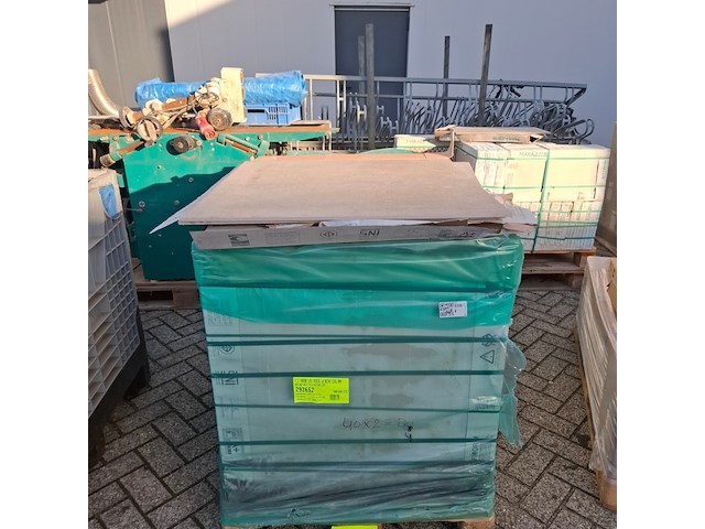 Ca. 80x vloertegels rex, lr ecru - afbeelding 1 van  6