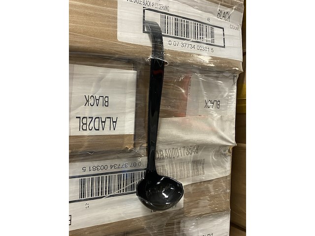 Ca. 816x luxe opscheplepel, zwart - afbeelding 1 van  4