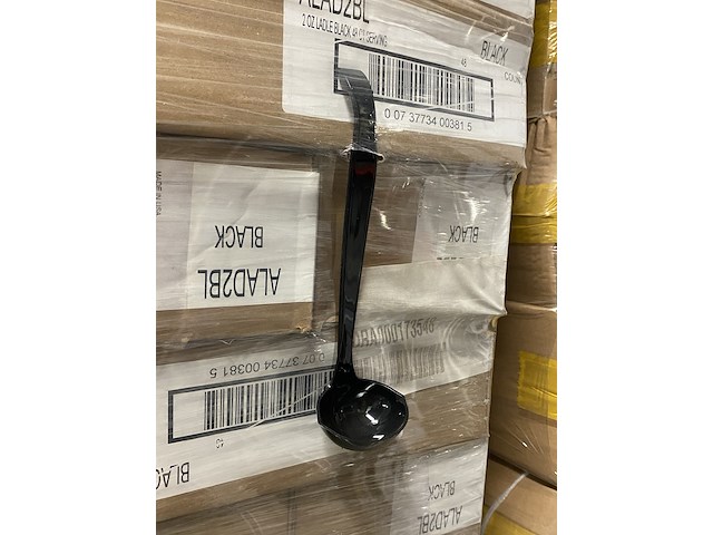 Ca. 816x luxe opscheplepel, zwart - afbeelding 3 van  4