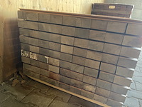 Ca. 81x angelim pedra balken geschaafd, 50x100mm, lengte 250cm - afbeelding 3 van  3