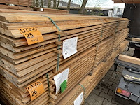 Ca. 81x douglas dubbele rhombus, 25x137mm, lengte 500cm - afbeelding 4 van  4