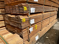 Ca. 81x douglas dubbele rhombus, 25x137mm, lengte 500cm - afbeelding 4 van  4