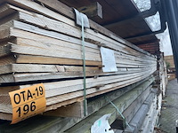 Ca. 81x douglas planken fijnbezaagd, 22x200mm, lengte 400cm - afbeelding 2 van  3