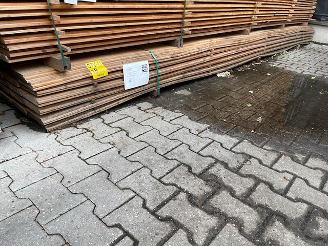 Ca. 81x douglas zweeds rabat, 21x190mm, lengte 500cm - afbeelding 4 van  4
